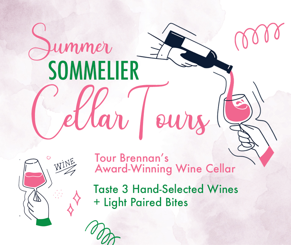 Promotion for Summer Sommelier Cellar Tours
