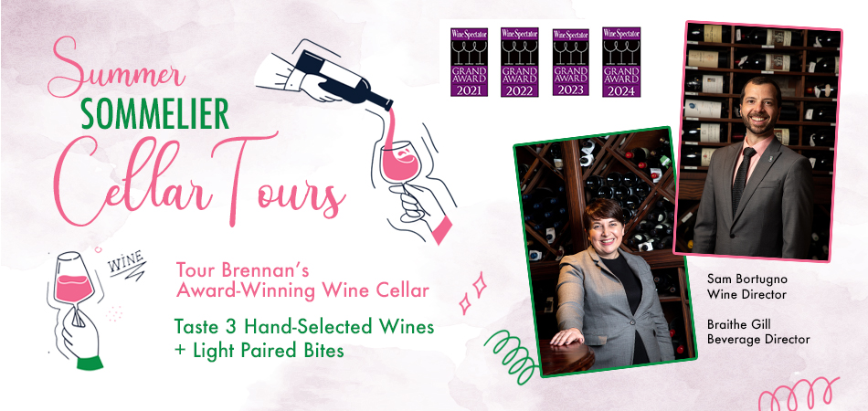 Promotional Image for Summer Sommelier Cellar Tours